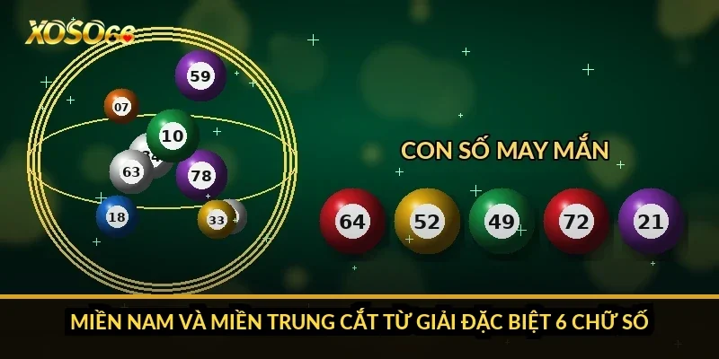 Cách chơi lô 3 càng Xoso66: dò 3 số cuối giải đặc biệt từng miền 1 Miền Nam và miền Trung cắt từ giải đặc biệt 6 chữ số